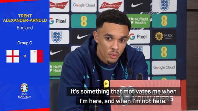 Anteprima immagine per Midfield role 'motivates' Trent to earn England place