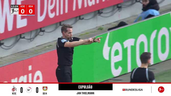 Imagem de visualização para Colônia - Bayer Leverkusen 0 - 0 | EXPULSÃO - Jan Thielmann
