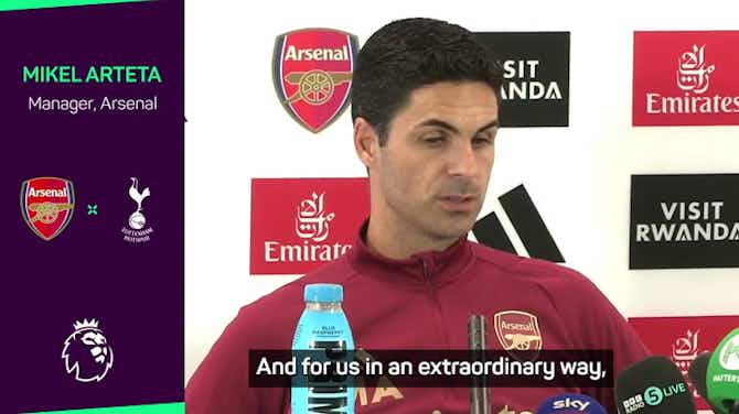 Preview image for Arteta lauds Rice impact ahead of North London Derby