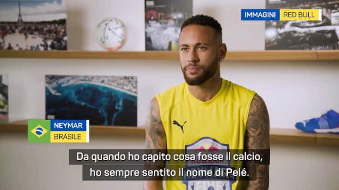 Anteprima immagine per Neymar ricorda Pelé: "Ha reso il Brasile famoso nel mondo"
