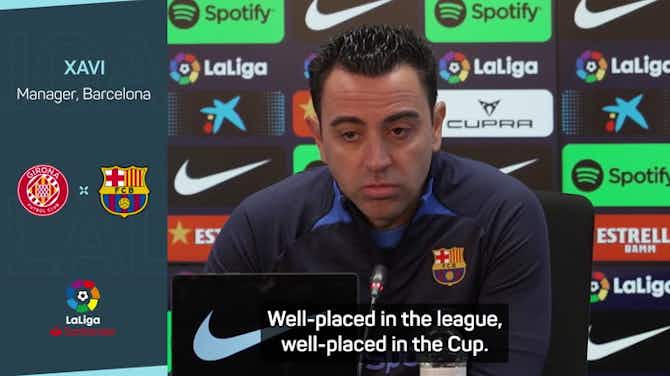 Preview image for Xavi happy with Barcelona season despite UCL exit