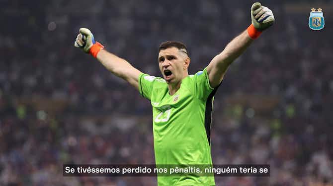 Imagem de visualização para Martínez comenta atuação na final da Copa do Mundo: 'Poderia ter sido melhor'