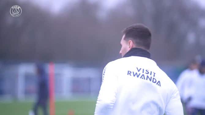 Vorschaubild für Lionel Messi im Training von PSG