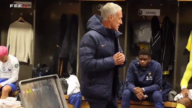 Preview image for Behind the scenes: Didier Deschamps gives team talks against Ireland