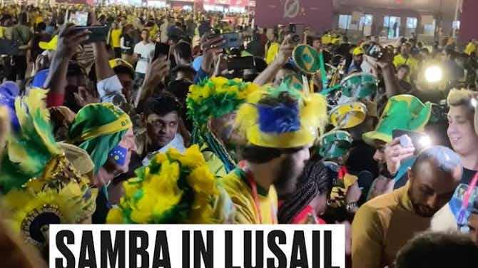 Vorschaubild für Samba in Lusail vor dem Spiel