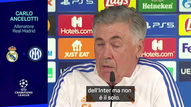 Anteprima immagine per Ancelotti: "Brozovic giocatore chiave. Il Napoli? L'ho lasciato agli ottavi di Champions..."
