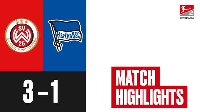 Imagem de visualização para Highlights_SV Wehen Wiesbaden vs. Hertha BSC_Matchday 19_ACT