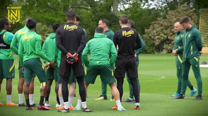 Preview image for Pierre Aristouy's first training session at Nantes