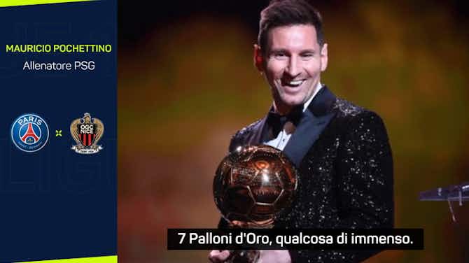 Anteprima immagine per Poche: "Messi, sette Palloni d'Oro... Incredibile"