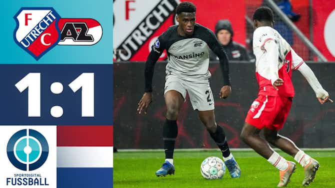 Vorschaubild für Pavlidis-Treffer reicht nicht! Utrechts Aufwärtstrend hält weiter an | FC Utrecht - AZ Alkmaar