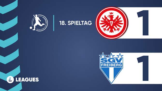 Preview image for Regionalliga Südwest - Eintracht Frankfurt II 1:1 SGV Freiberg