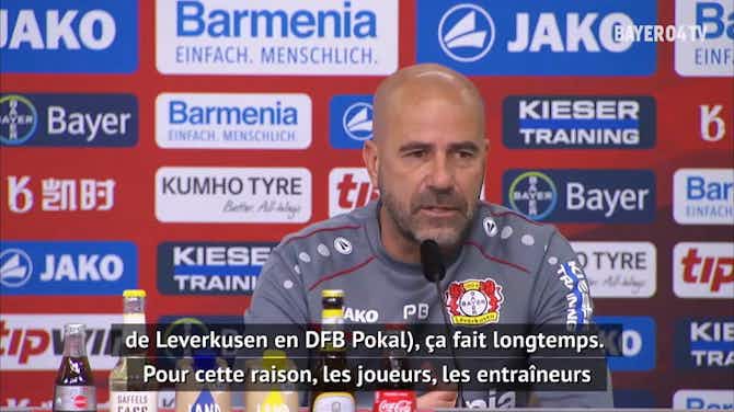 Image d'aperçu pour Leverkusen - Bosz : "Important de gagner des titres"