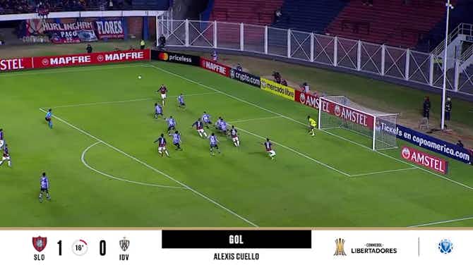 Imagem de visualização para San Lorenzo - Independiente del Valle 1 - 0 | GOL - Alexis Cuello
