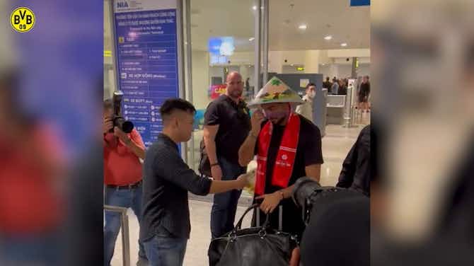 Vorschaubild für Borussia Dortmund arrive in Vietnam for Asia Tour 2022