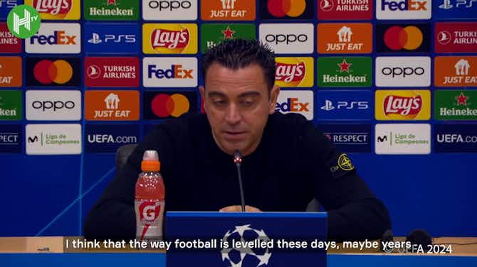 Vorschaubild für Xavi on Araújo’s red card: 'It was unfair and unnecessary'