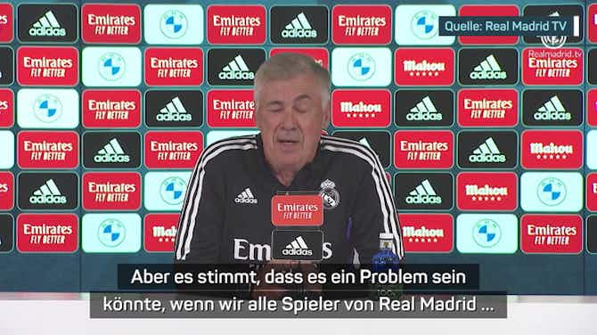Vorschaubild für Ancelotti “überrascht” über Fehlen von Kroos