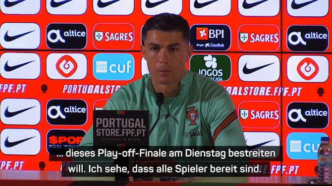 Vorschaubild für Ronaldo: “Ich allein entscheide über meine Zukunft”