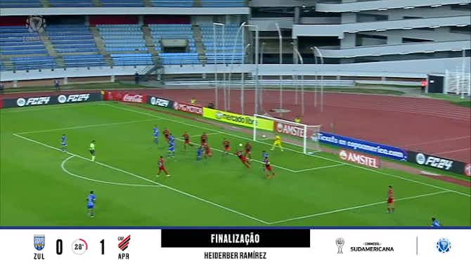 Imagem de visualização para Rayo Zuliano - Athletico Paranaense 0 - 1 | CHUTE - Heiderber Ramírez