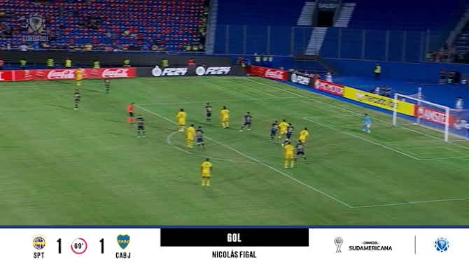 Imagem de visualização para Sportivo Trinidense - Boca Juniors 1 - 1 | GOL - Nicolás Figal