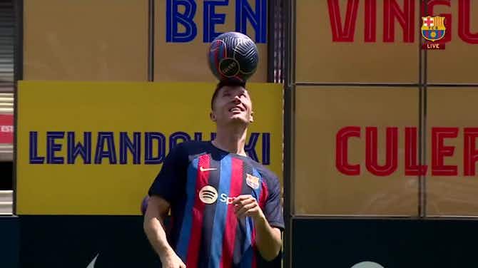 Vorschaubild für Lewandowski's amazing tricks with the ball