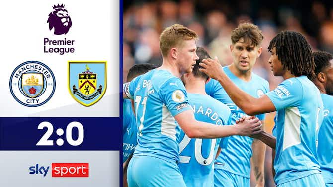 Vorschaubild für City eiskalt! | Manchester City - FC Burnley 2:0 | Highlights