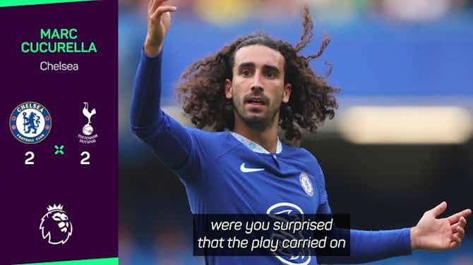 Preview image for 'I'll never get a haircut' - Cucurella jokes about Romero incident