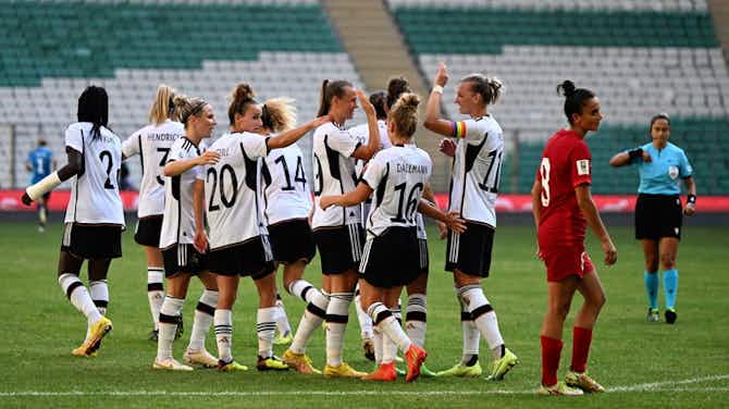 Vorschaubild für DFB-Frauen lösen Ticket für WM 2023