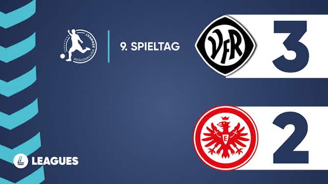 Vorschaubild für Regionalliga Südwest - VfR Aalen 3:2 Eintracht Frankfurt II