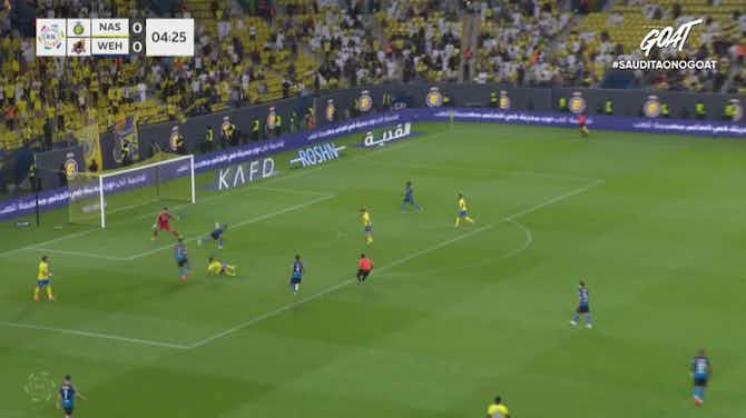 Pratinjau gambar untuk Hat-trick de Cristiano Ronaldo contra o Al-Wehda; veja os gols