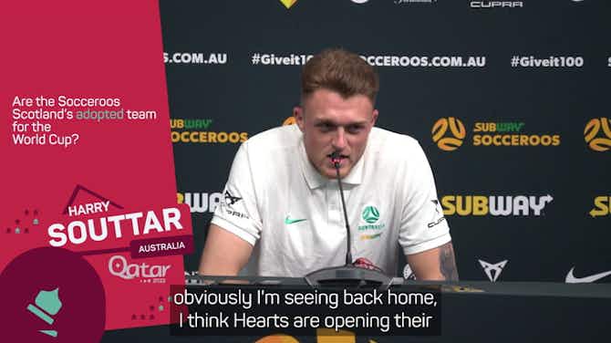 Preview image for Souttar feeling the love from fans in Scotland