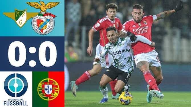 Vorschaubild für Benfica kommt nicht über ein Unentschieden hinaus | Moreirense FC - Benfica Lissabon |
