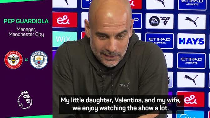 Preview image for Guardiola makes cameo appearance in Ted Lasso TV show