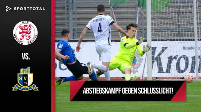 Vorschaubild für 2:0 Führung verspielt: Klassenerhalt in Gefahr? | Hessen Kassel - SV Eintracht Trier | Regionalliga