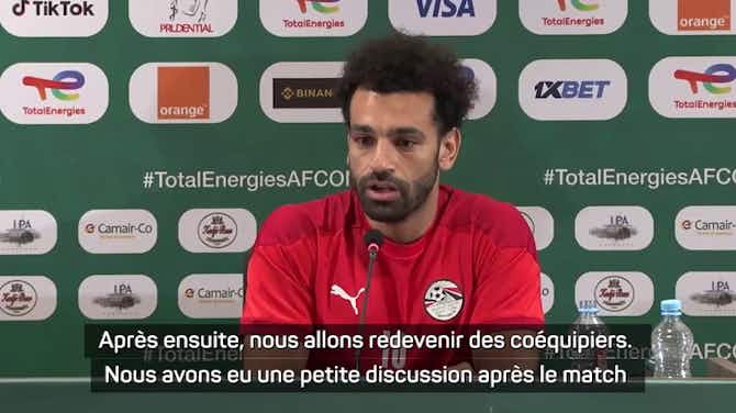 Image d'aperçu pour Finale - Salah : "Génial de jouer contre le Sénégal et Mané"