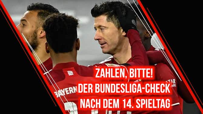 Vorschaubild für Zahlen bitte! Der Bundesliga-Check nach dem 14. Spieltag