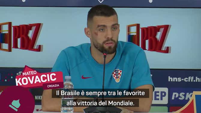 Anteprima immagine per Croazia, Kovacic: "Brasile sempre favorito per il Mondiale"