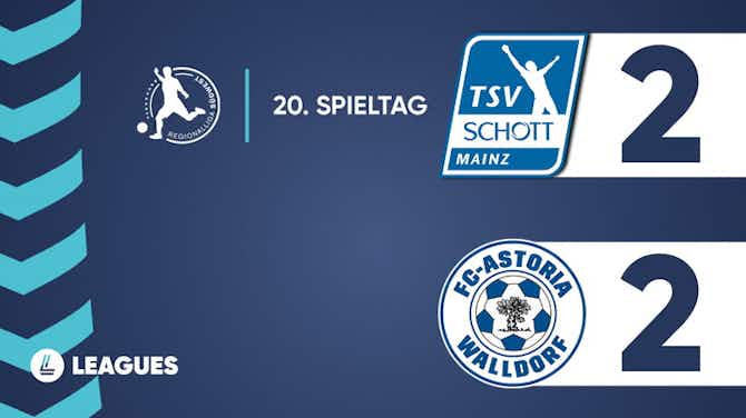 Vorschaubild für Regionalliga Südwest - Schott Mainz 2:2 FC-Astoria Walldorf