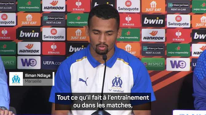 Vorschaubild für Marseille - Ndiaye : “Auba m’apporte beaucoup, c’est comme mon idole”