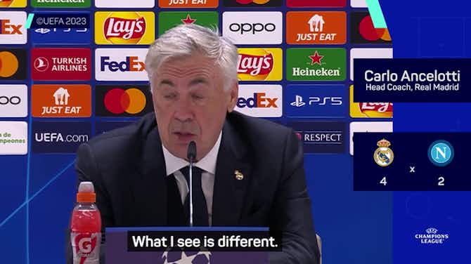 Image d'aperçu pour I cannot compare Bellingham and Zidane - Ancelotti