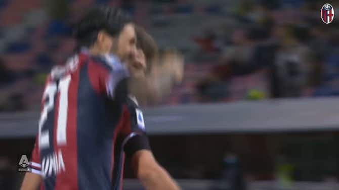 Preview image for Hickey's first goal for Bologna
