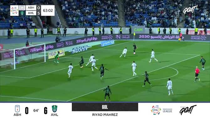 Vorschaubild für Abha - Al-Ahli 0 - 6 | GOL - Riyad Mahrez