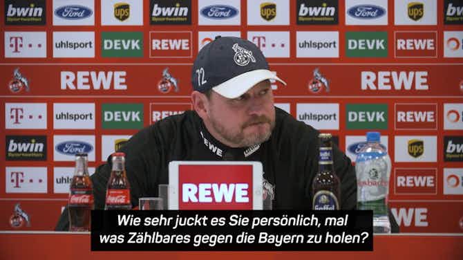 Vorschaubild für Baumgart scherzt vor Bayern: “Wenns juckt, kratz!”