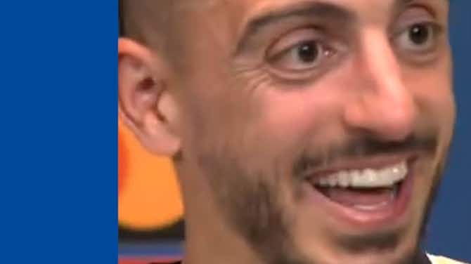 Vorschaubild für Joselu remembers when he traveled as a fan to support Real Madrid in a UCL final