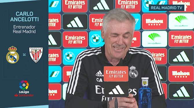 Imagen de vista previa para Ancelotti, en titulares: "La plantilla del año que viene tendrá jugadores distintos pero será competitiva"