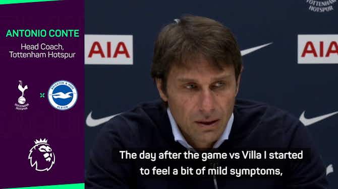 Preview image for Conte expects to be on Spurs bench after recovering from Covid