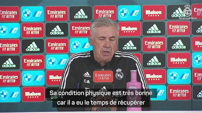 Image d'aperçu pour 7e j. - Ancelotti : "Benzema va très bien, il va jouer"