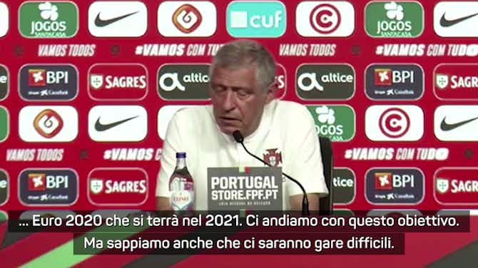 Anteprima immagine per Euro 2020, Santos: "Il Portogallo può vincere"