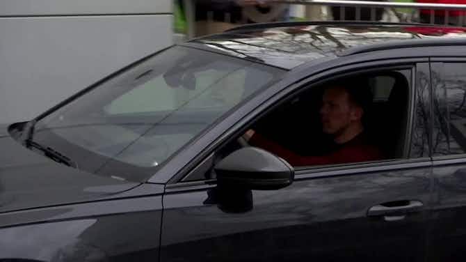 Preview image for Nagelsmann leaves Bayern Munich's training ground after being sacked