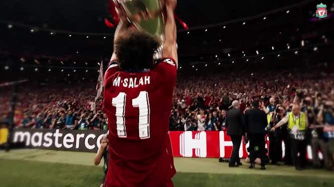 Vorschaubild für Liverpool’s tribute to Mo Salah
