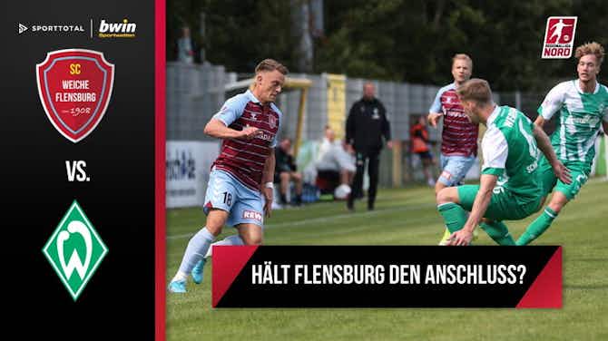 Vorschaubild für Wird Flensburg Tabellenführer? | SC Weiche Flensburg - SV Werder Bremen U23 | Regionalliga Nord
